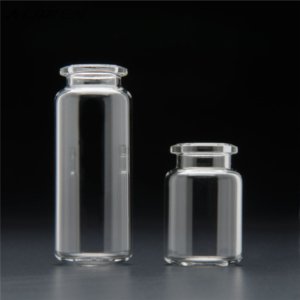 Common use 18mm crimp gc glass vials for analysis instrument Perkin Elmer